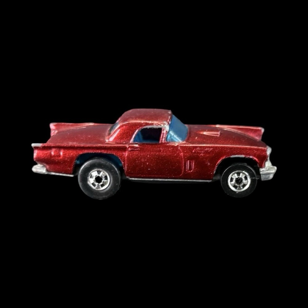 Hot Wheels '57 T-Bird Candy Apple Red 1977 by Mattel Toy Collectible Car